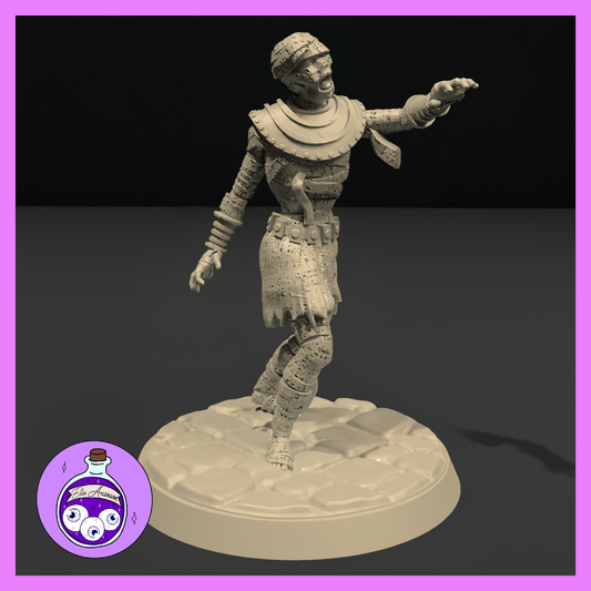 Dungeons & Dragons Mummy Miniature