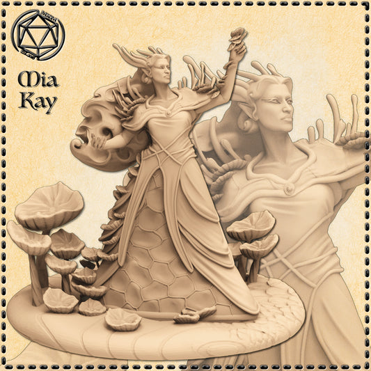 Dungeons & Dragons Mushroom Queen Miniature