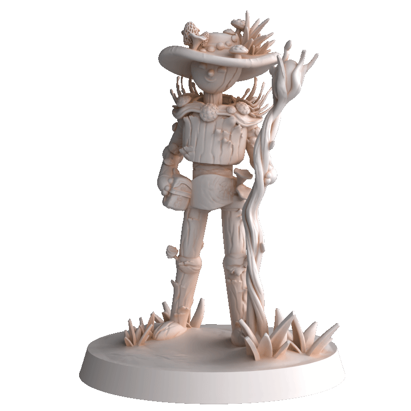Dungeons & Dragons Mushroomfolk Puppet Miniature