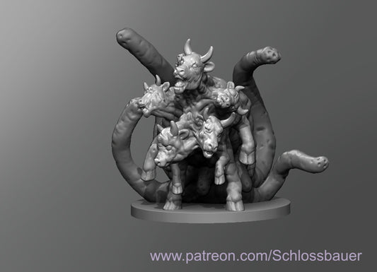 Dungeons & Dragons Mutated Cow Miniature
