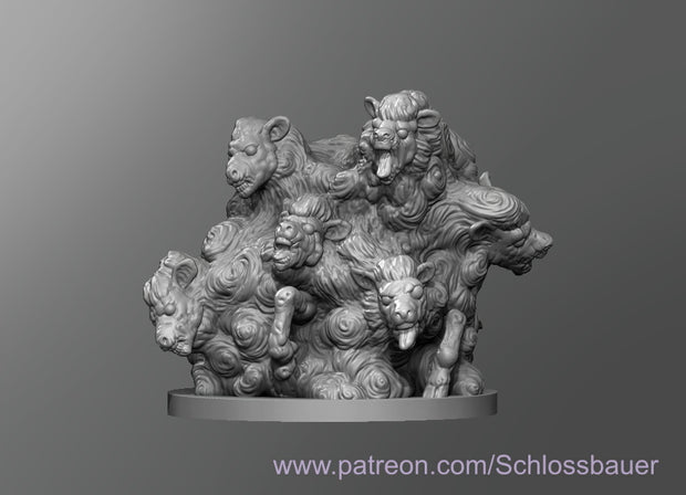 Dungeons & Dragons Mutated Sheep Miniature