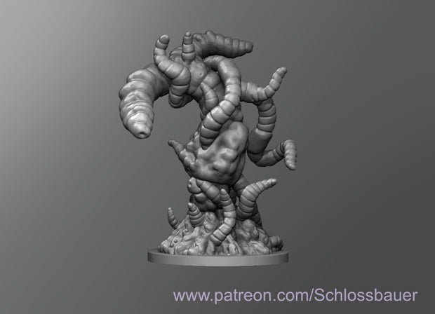 Dungeons & Dragons Mutated Worm Miniature