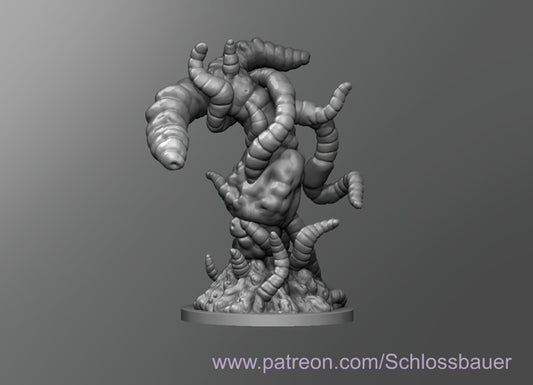 Dungeons & Dragons Mutated Worm Miniature