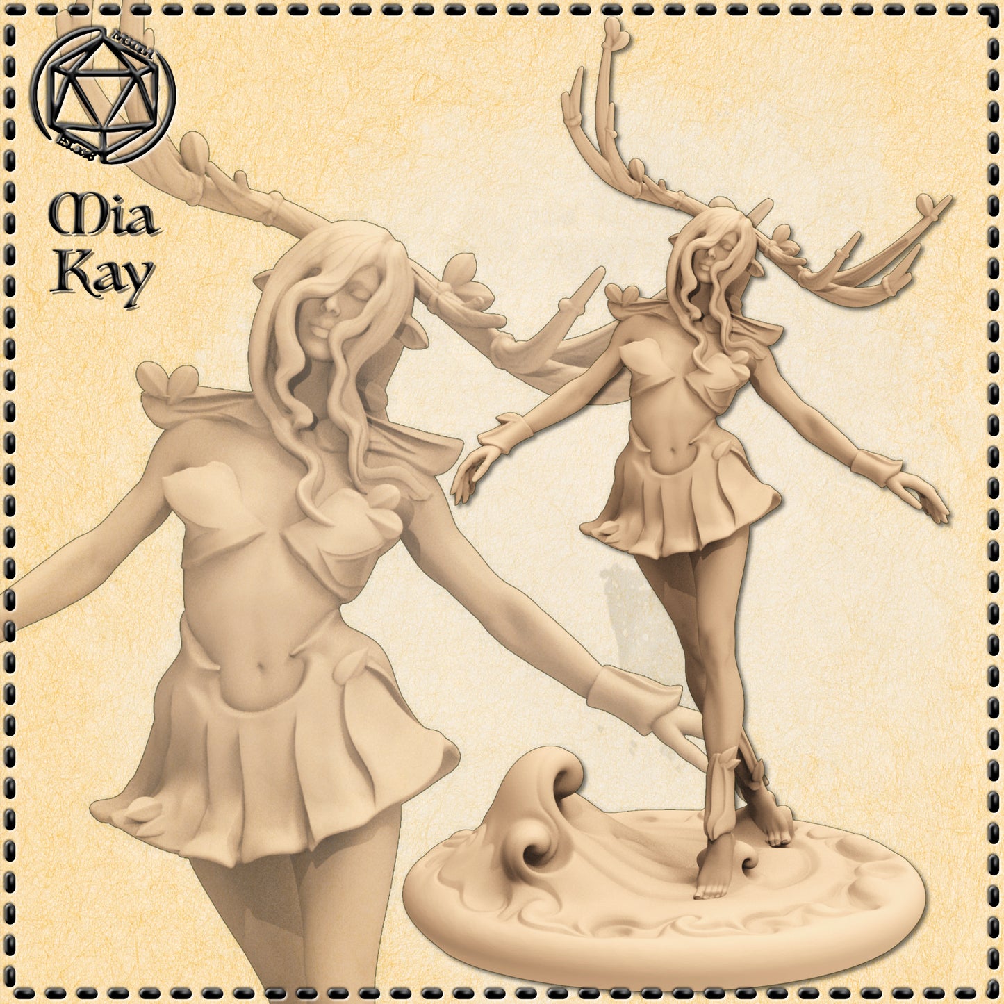 Dungeons & Dragons Nature Spirit Miniature