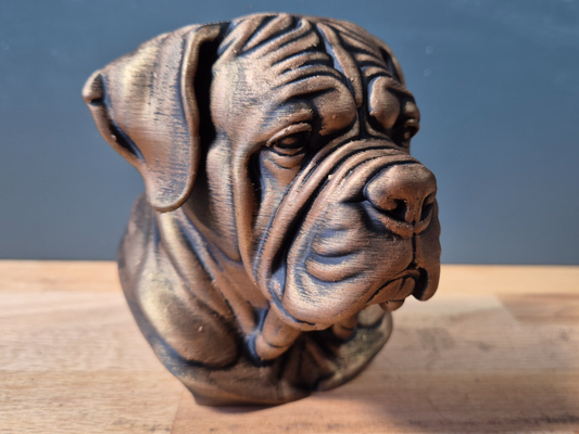 Neapolitan Mastiff Bust