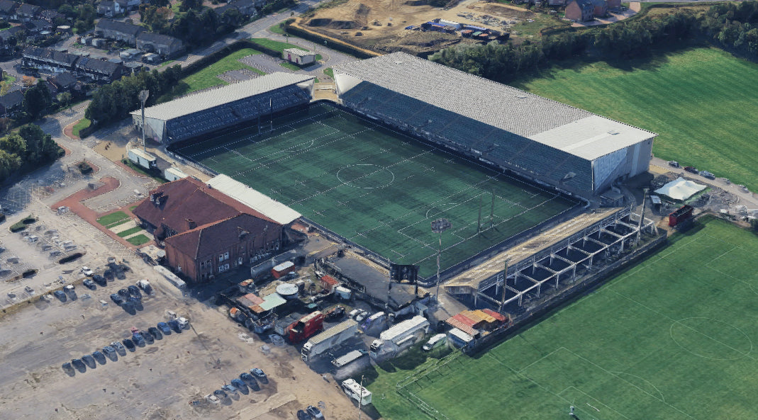 Newcastle Falcons - Kingston Park Stadium hueforge