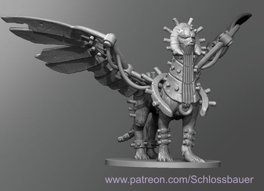 Dungeons & Dragons Nightmare Sphinx Miniature