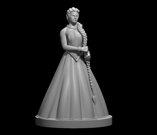 Dungeons & Dragons Noble Elf Female Miniature