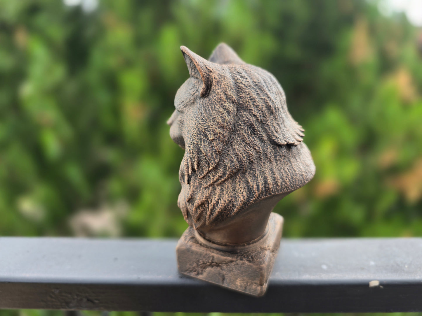 Norwegian Forest Cat Bust