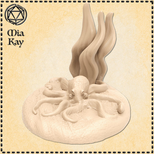 Dungeons & Dragons Octopus Miniature