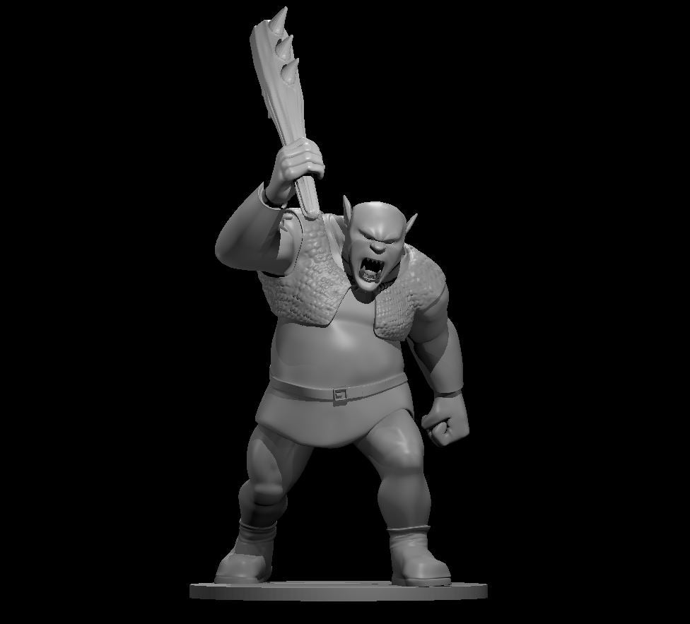Dungeons & Dragons Ogre Chieftain Miniature