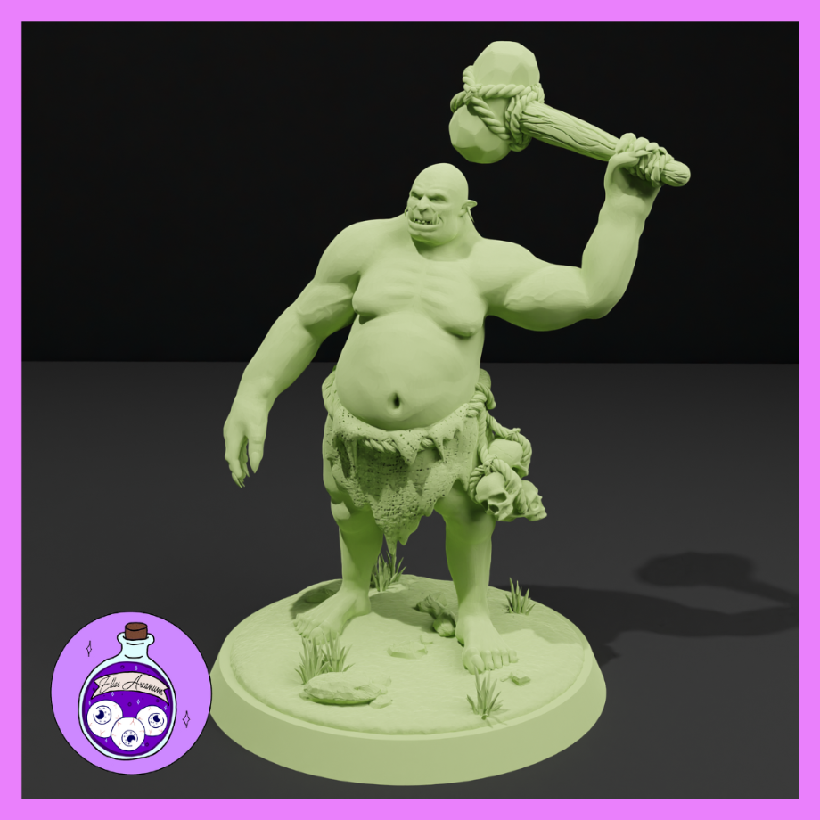 Dungeons & Dragons Ogre Miniature