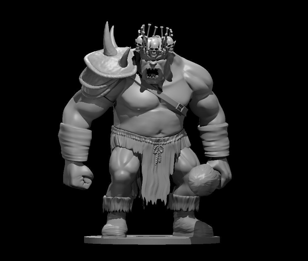 Dungeons & Dragons Ogre Chieftain Miniature