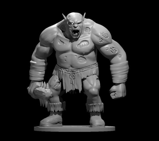 Dungeons & Dragons Ogre Cyborg Miniature