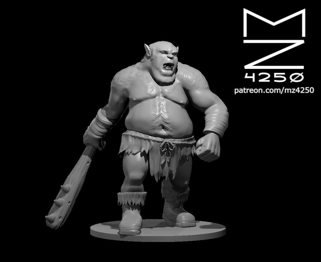 Dungeons & Dragons Ogre Miniature