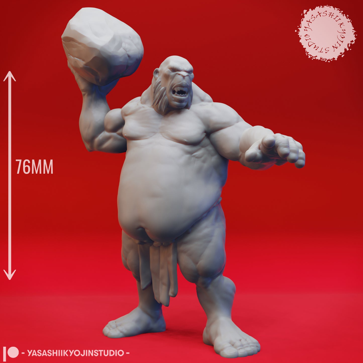 Dungeons & Dragons Ogre Miniature