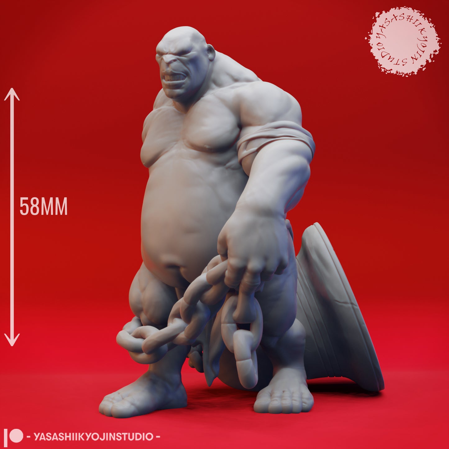 Dungeons & Dragons Ogre Miniature