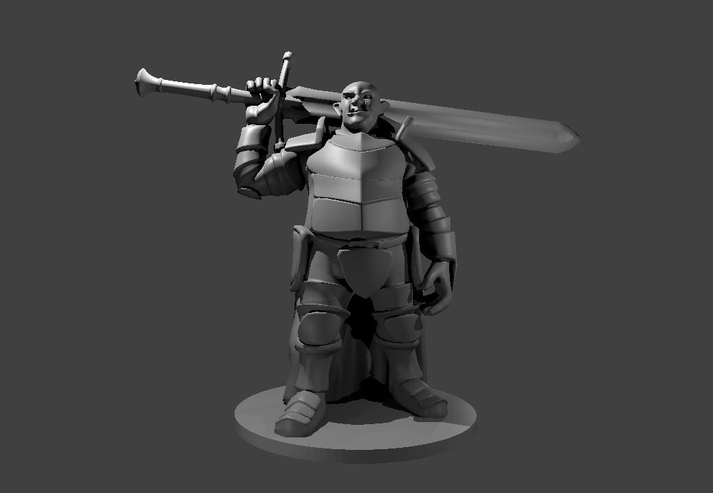 Dungeons & Dragons Ogre Miniature