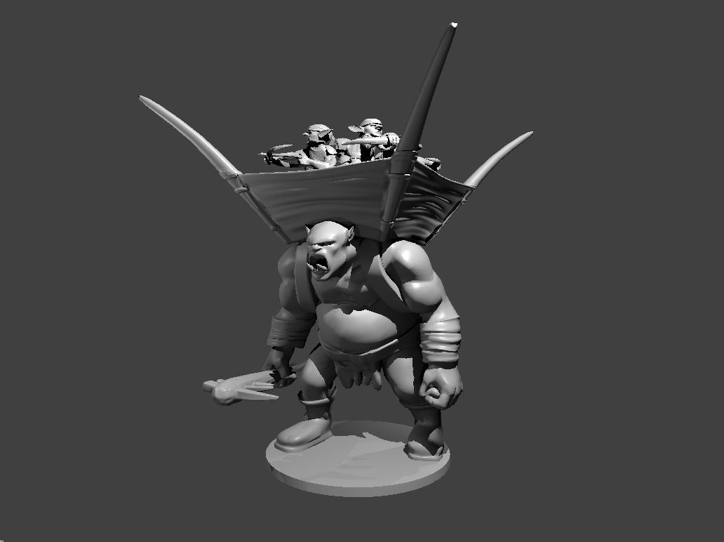 Dungeons & Dragons Ogre Miniature