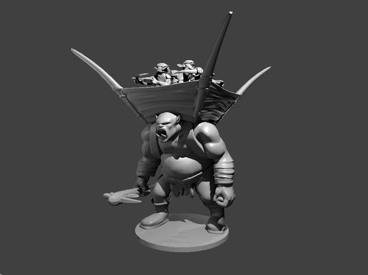 Dungeons & Dragons Ogre Miniature