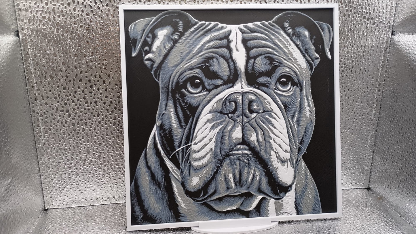 Old English Bulldog Hueforge