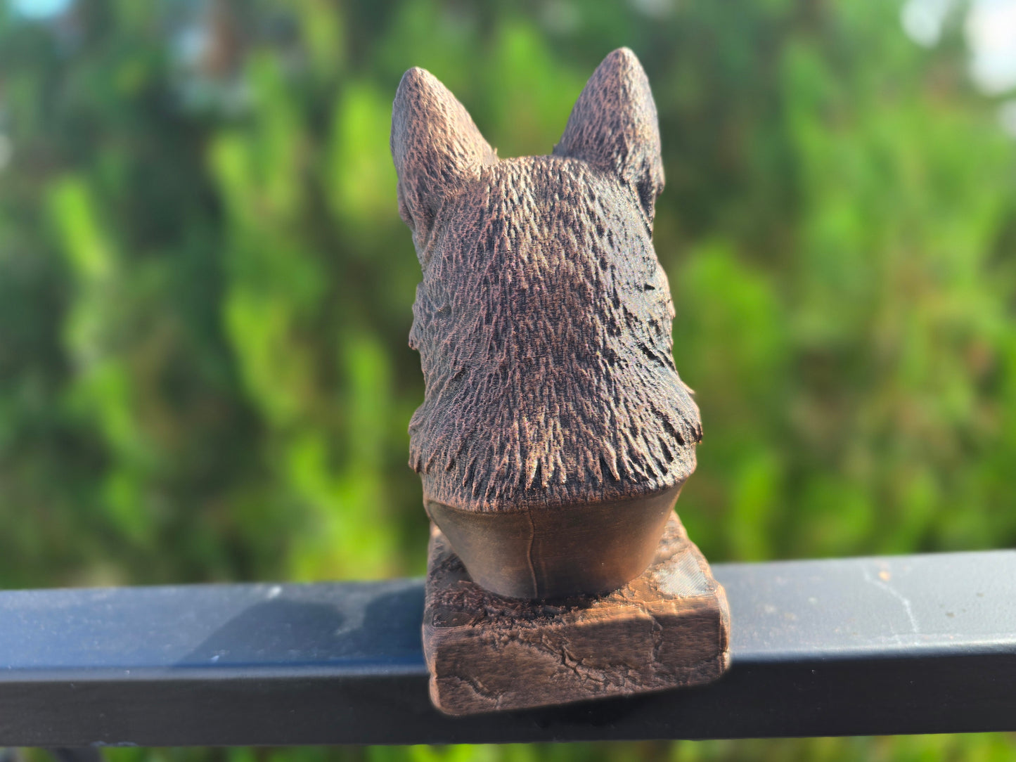 Old German Shepherd Bust