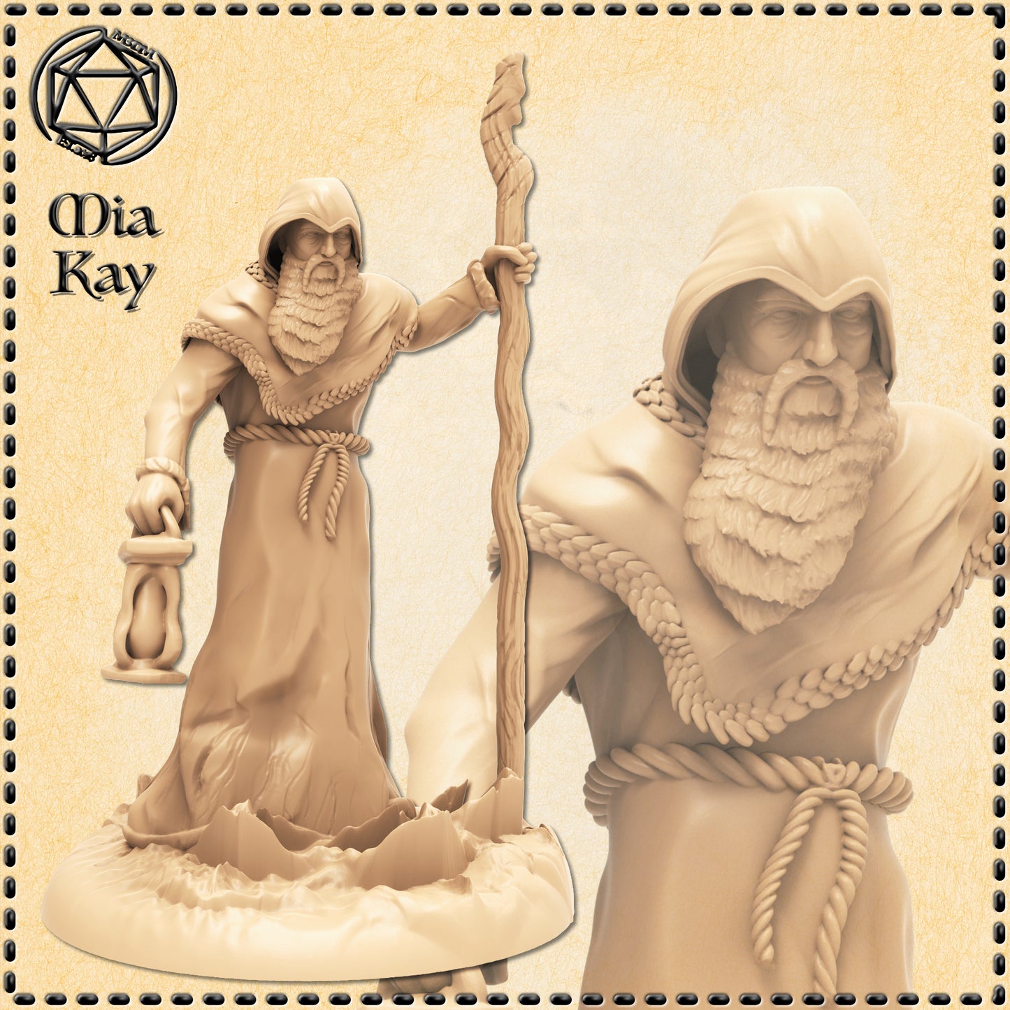 Dungeons & Dragons Old Sage Miniature