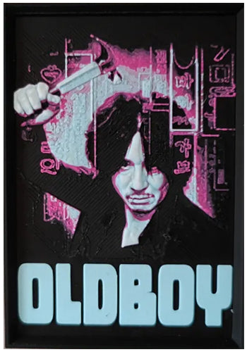 Oldboy movie poster fridge magnet