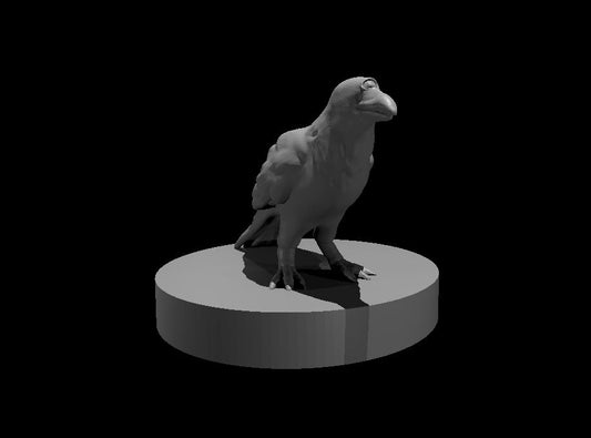 Dungeons & Dragons One Eyed Raven Miniature