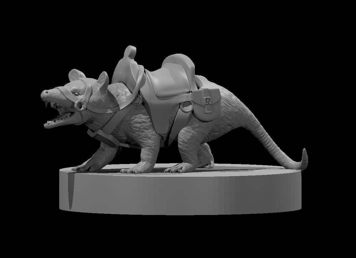 Dungeons & Dragons Opossum Mount Miniature