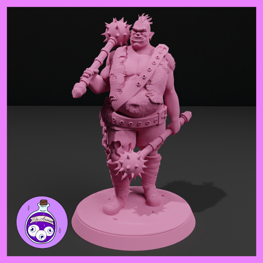 Dungeons & Dragons Orc Bandit Miniature