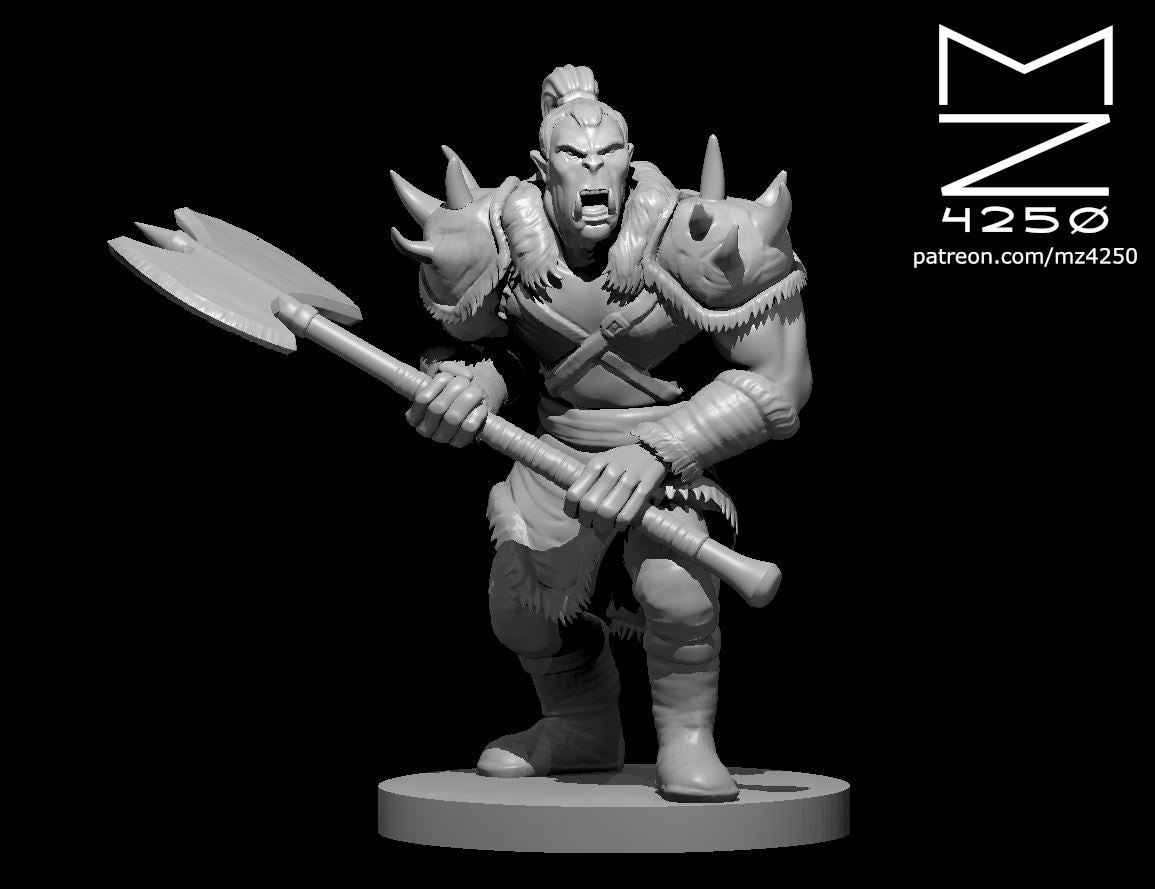 Dungeons & Dragons Orc Miniature