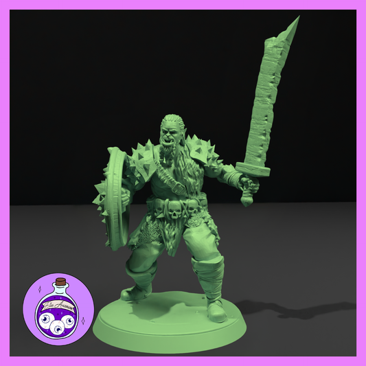 Dungeons & Dragons Orc Marauder Miniature