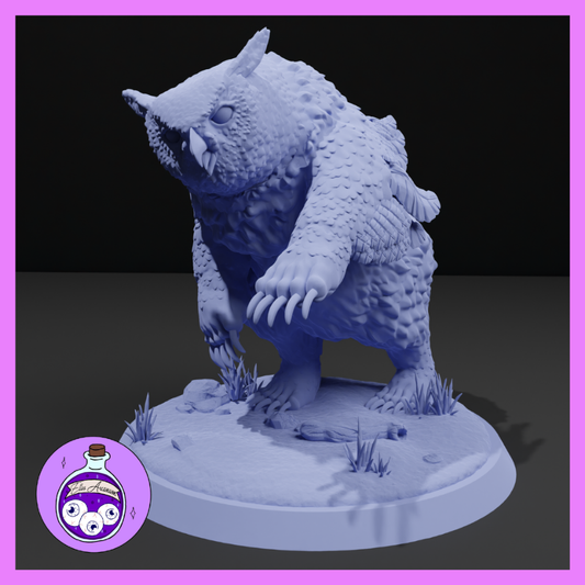 Dungeons & Dragons Owlbear Miniature