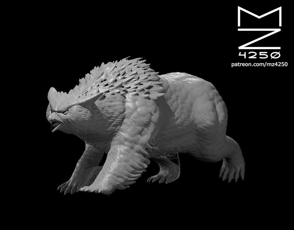 Dungeons & Dragons Owlbear Miniature