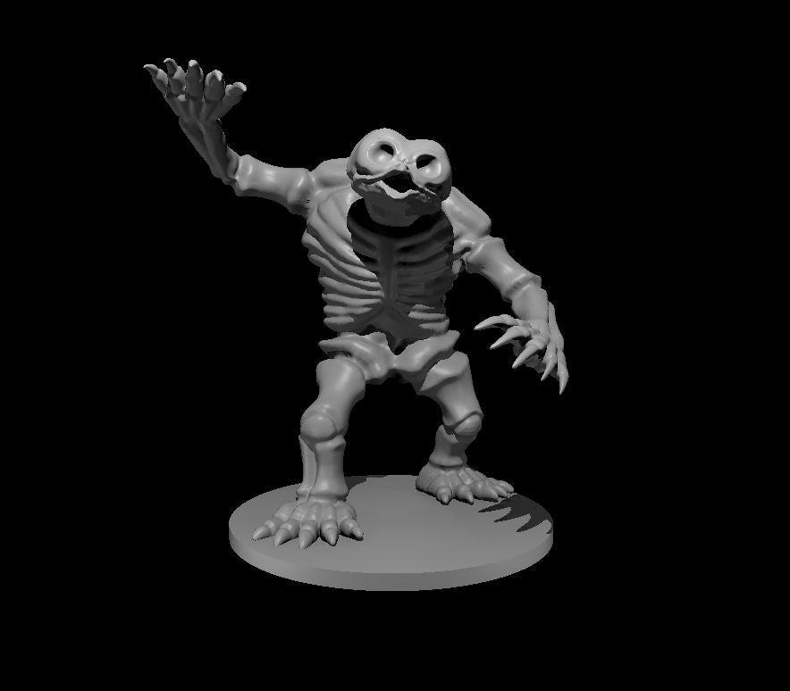Dungeons & Dragons Skeleton Owlbear Miniature