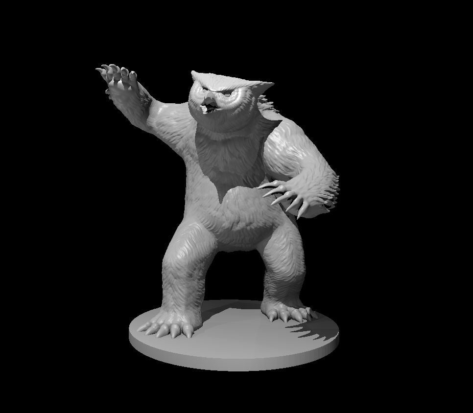 Dungeons & Dragons Owlbear Miniature