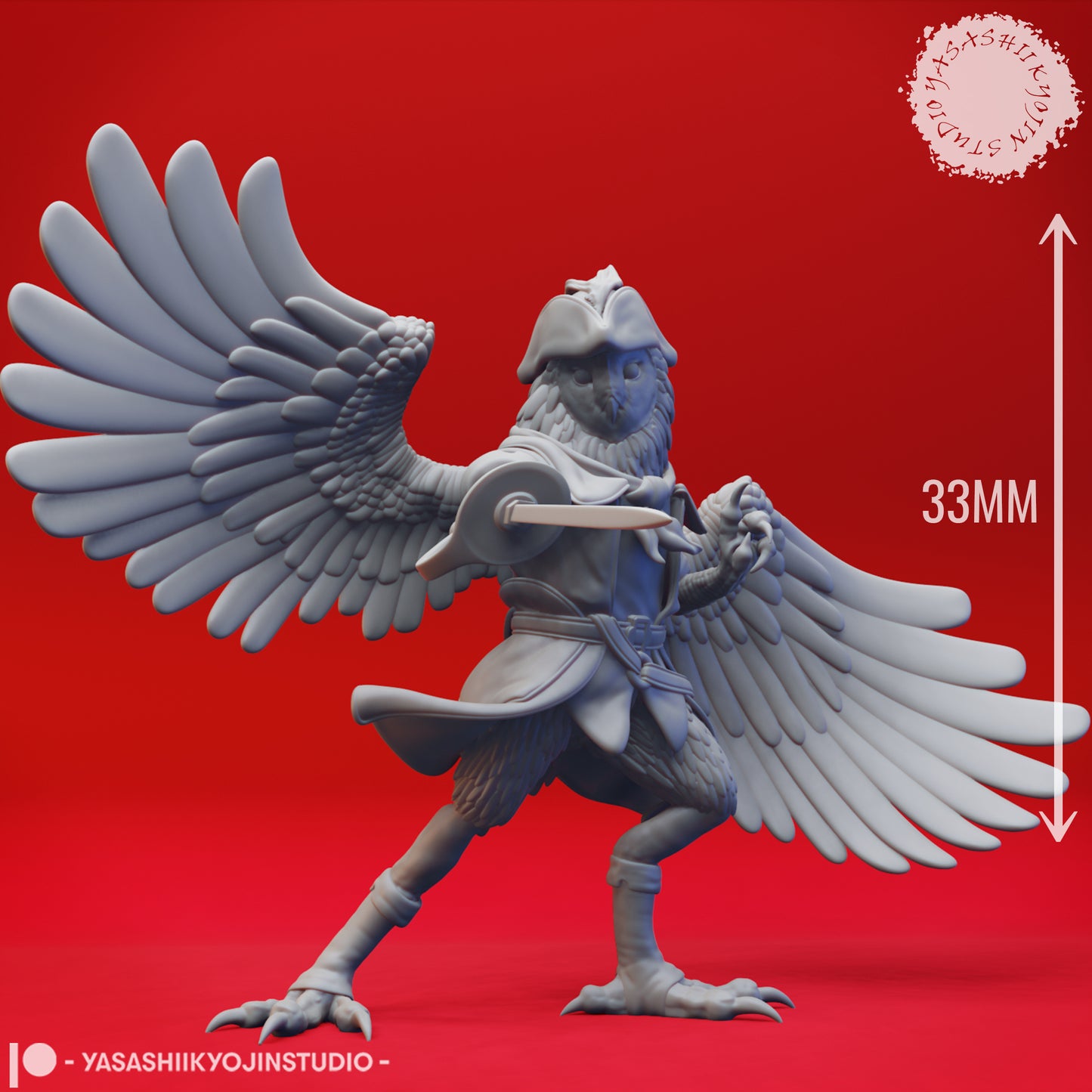 Dungeons & Dragons Owlin Miniature