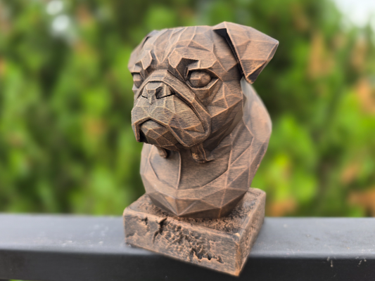 Pug Bust