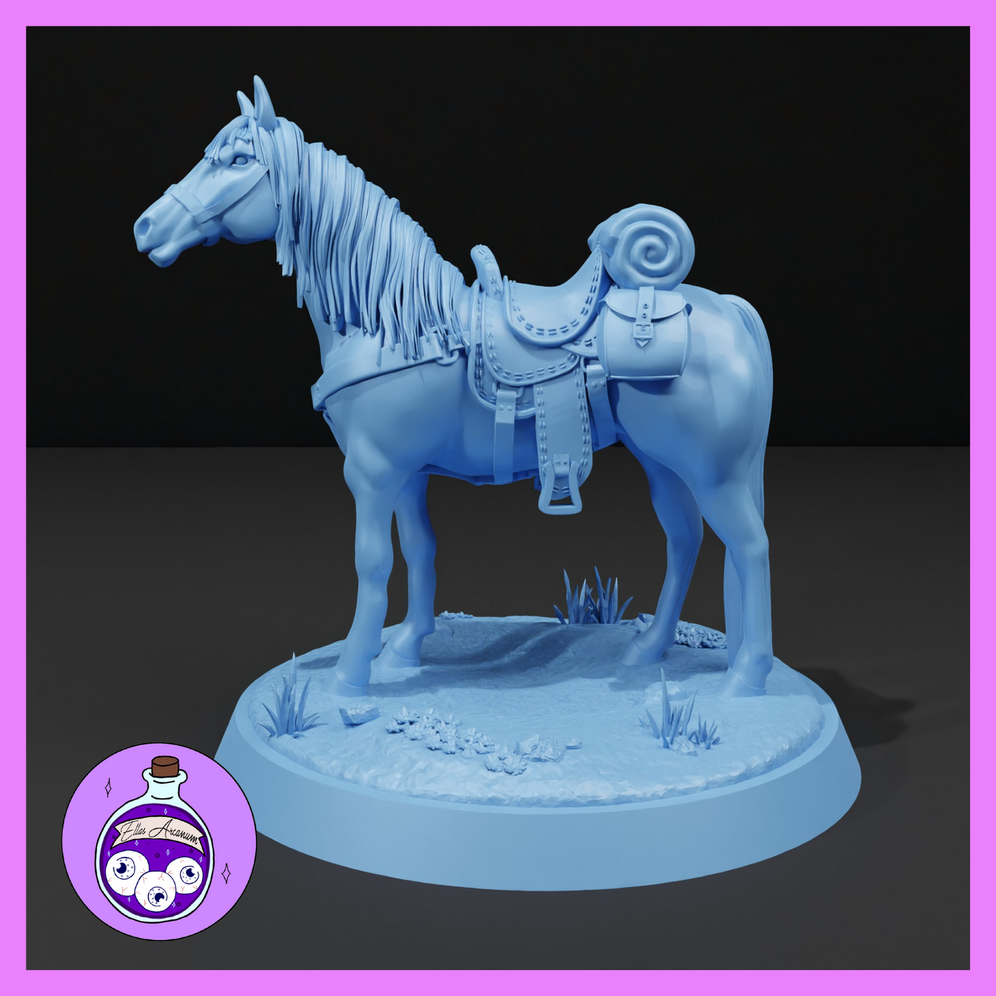 Dungeons & Dragons Pack Horse Miniature