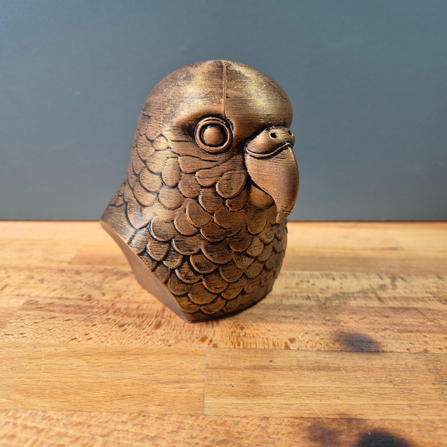 Parakeet Bust