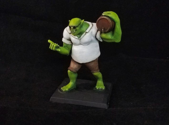 Dungeons & Dragons Party Ogre Miniature