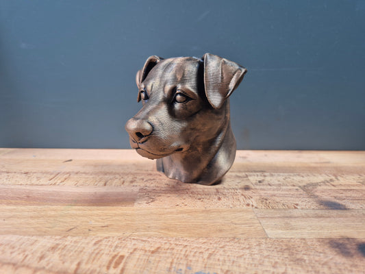 Patterdale Terrier Bust