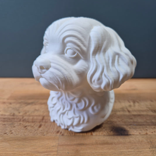 Peekapoo Bust