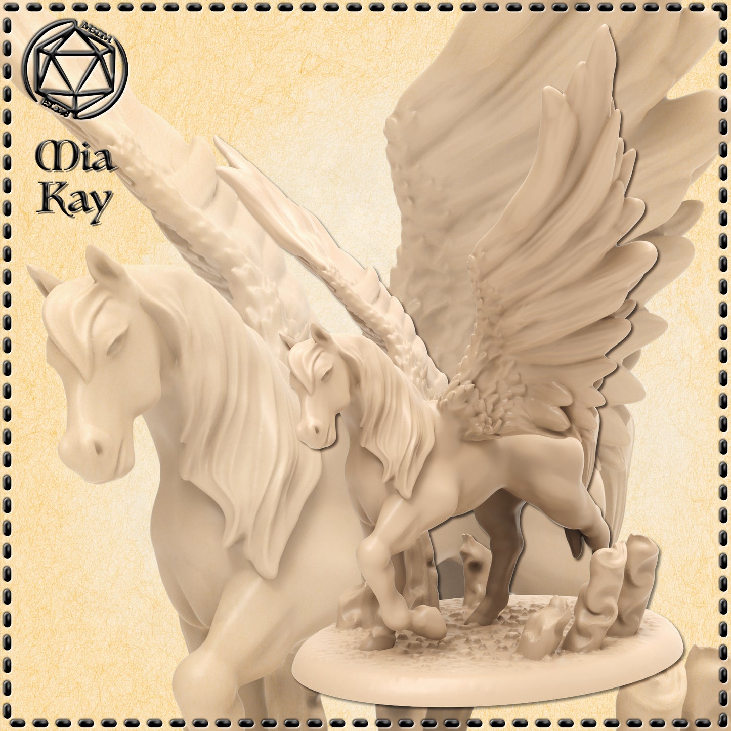 Dungeons & Dragons Pegasus Miniature