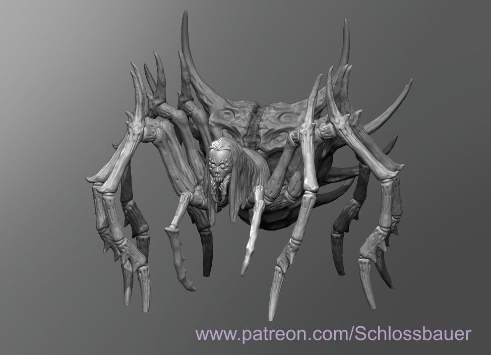 Dungeons & Dragons Phase Spider Miniature