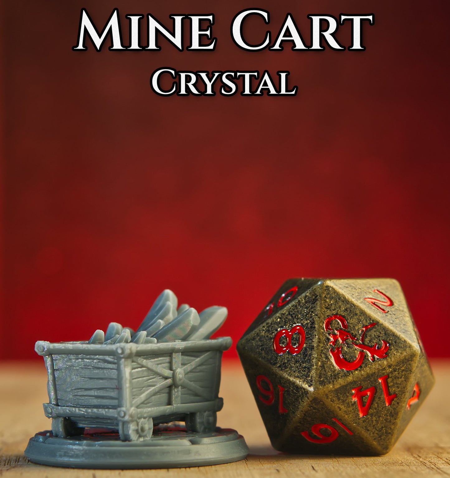 Dungeons & Dragons Mining Cart Miniature