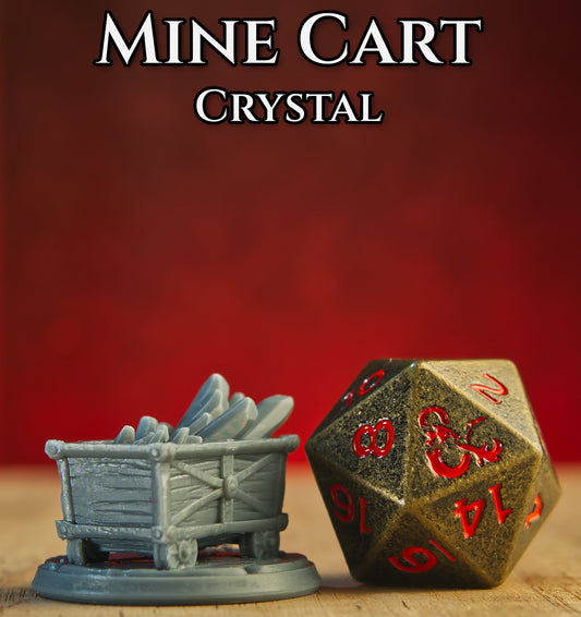 Dungeons & Dragons Mining Cart Miniature