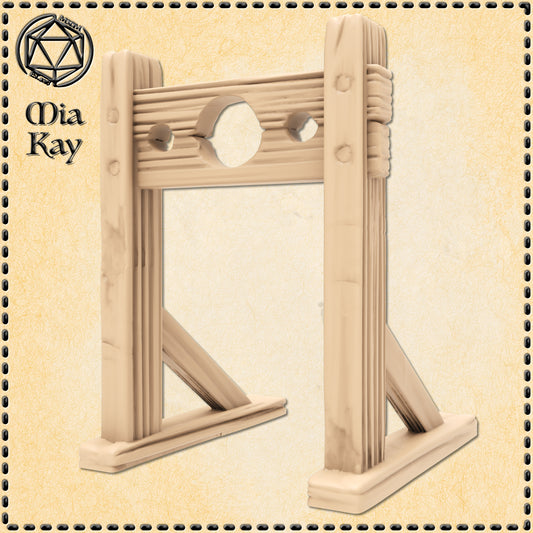 Dungeons & Dragons Pillory Miniature