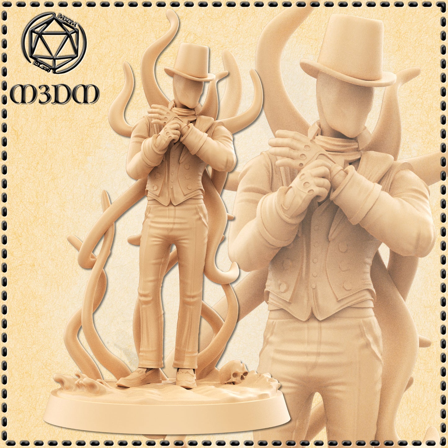 Dungeons & Dragons Plasmoid Warlock Miniature